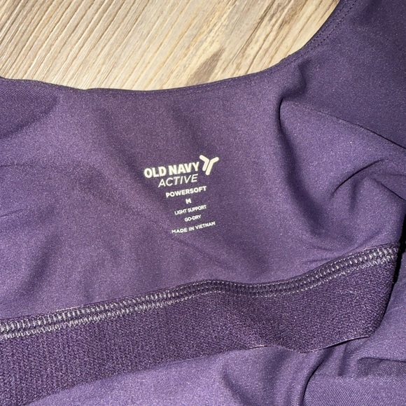 Old Navy Active Deep Purple Leggings - Picture 3 of 3